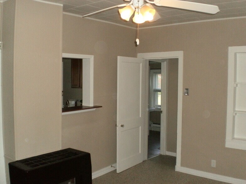 Living Room to bedroom and kitchen passthrough window - 1080 26th St