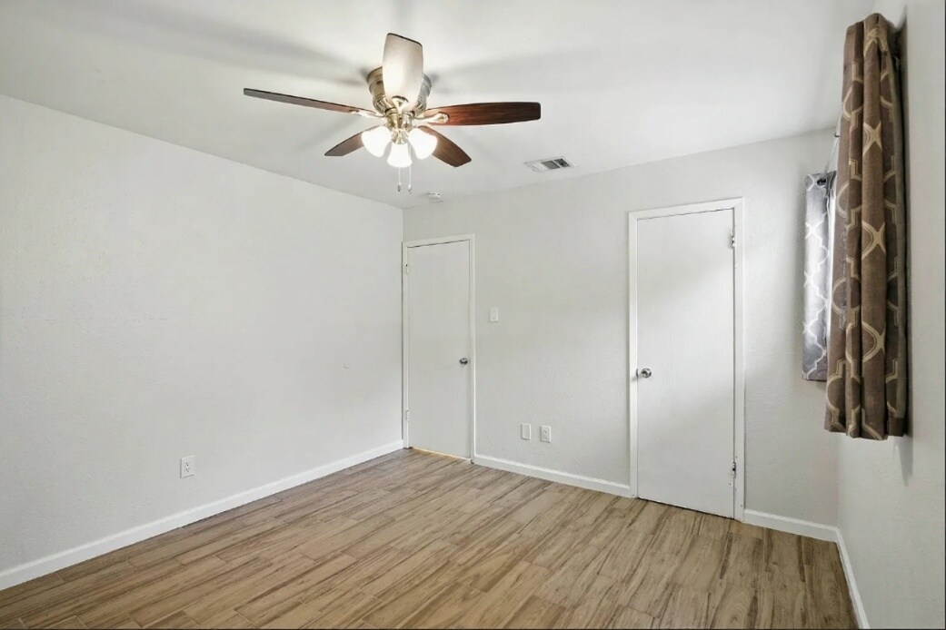 Primary bedroom has walk in closet (on the right) - 11401 Ptarmigan Dr