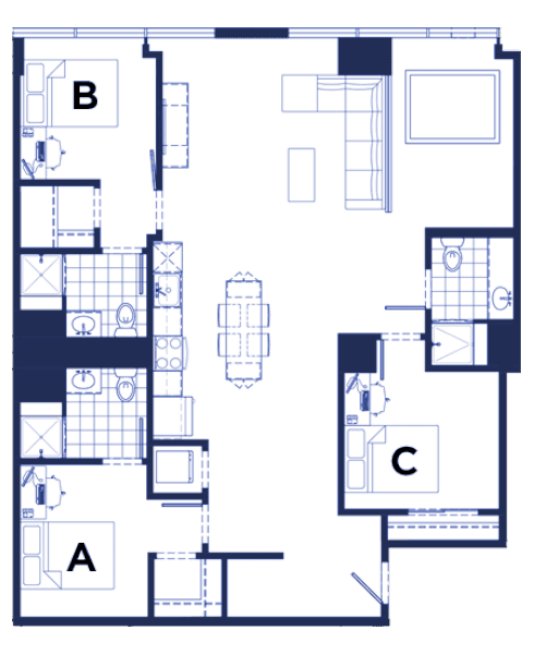 3X3 D VIP - Hub Columbia