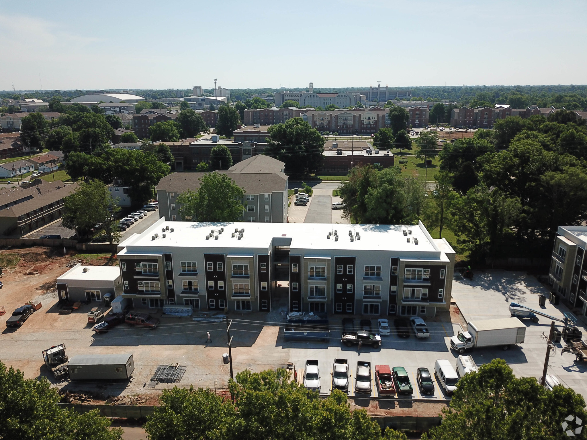 Aerial Photo - Elevate Student Living - Deep Elm