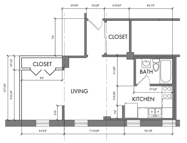 Floorplan - The Meridian Apartments