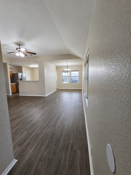 From front entry - living room and dining room - 3609 Sonoma Dr