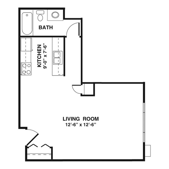 Efficiency - Birchwood East Apartments