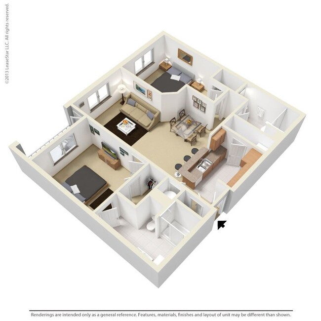 Floorplan - GE Tower by Cortland