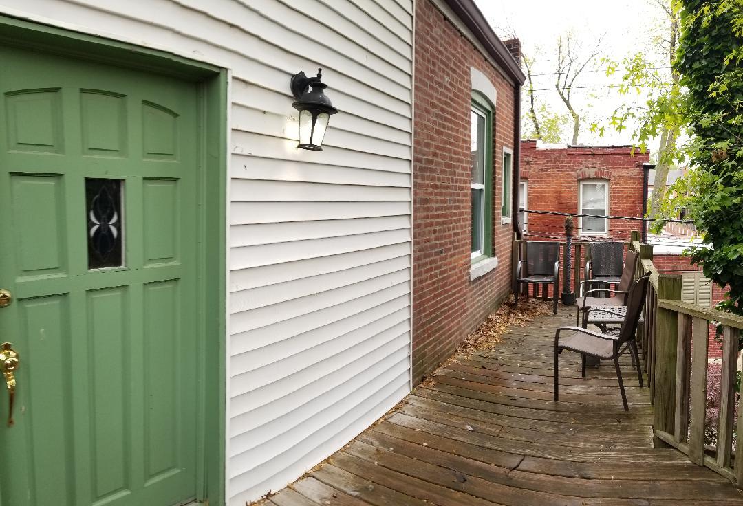 Front Door and deck - 1916 S 10th St