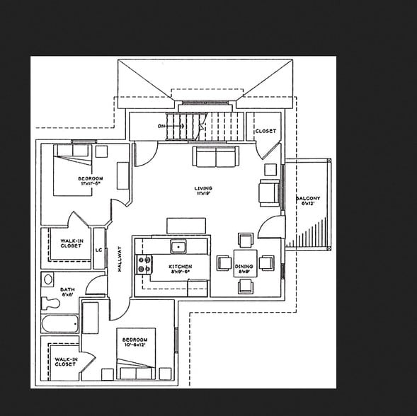 1BR/1BA - Linderman Creek I