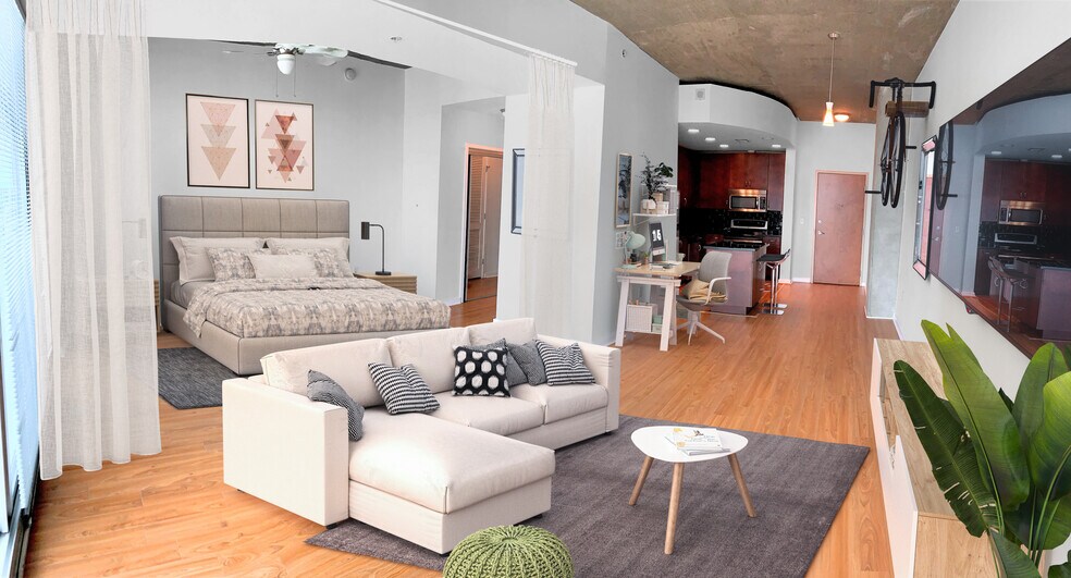 Open Floor Plan: - 860 Peachtree St NE