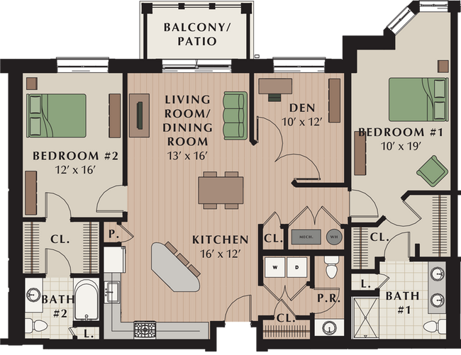 Floorplan - Meridian at Eagleview