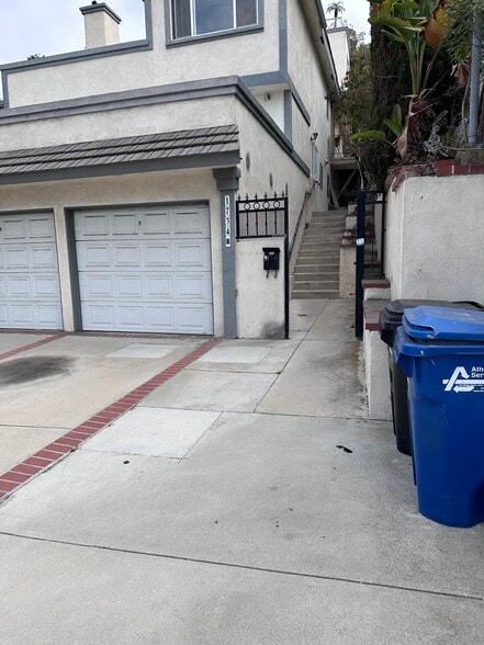 Front entrant and parking spot - 1734 Prospect Ave