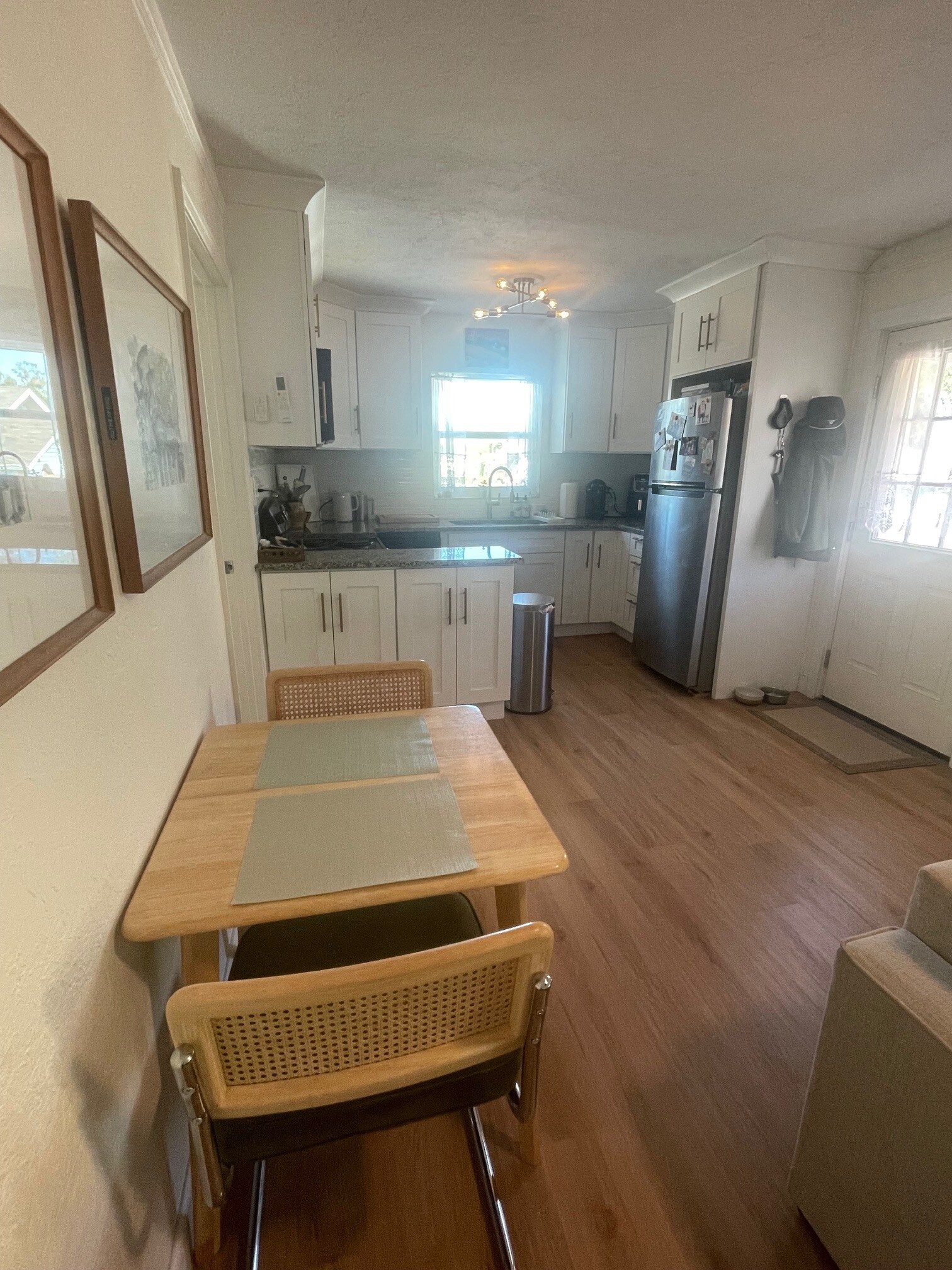 View of open kitchen area from LR - 1134 Bay St NE