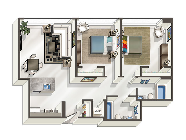 Floorplan - Argon Apartments