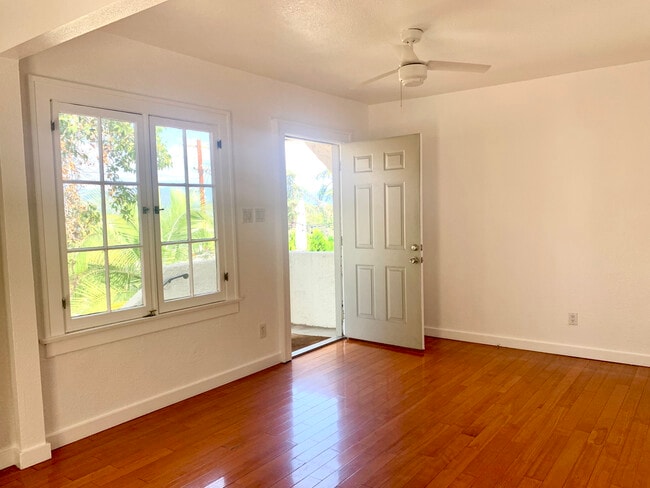 Living room window & front door - 2499 Silver Ridge Ave
