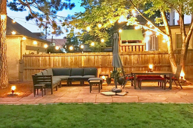 Communal patio - 1437 Columbine St