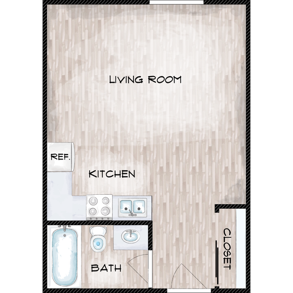 Interior Photo - Vivo Living Charlotte University