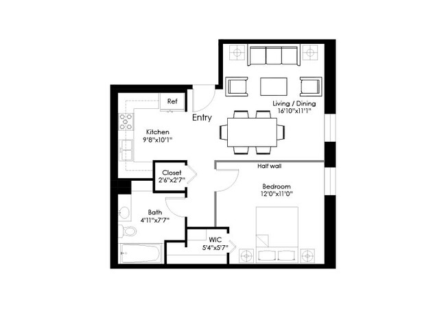 Floorplan - FreightYard Townhomes and Flats