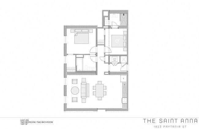 Floorplan - The Saint Anna