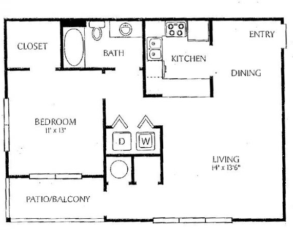 1BR/1BA - Wildwood at Stone Mountain