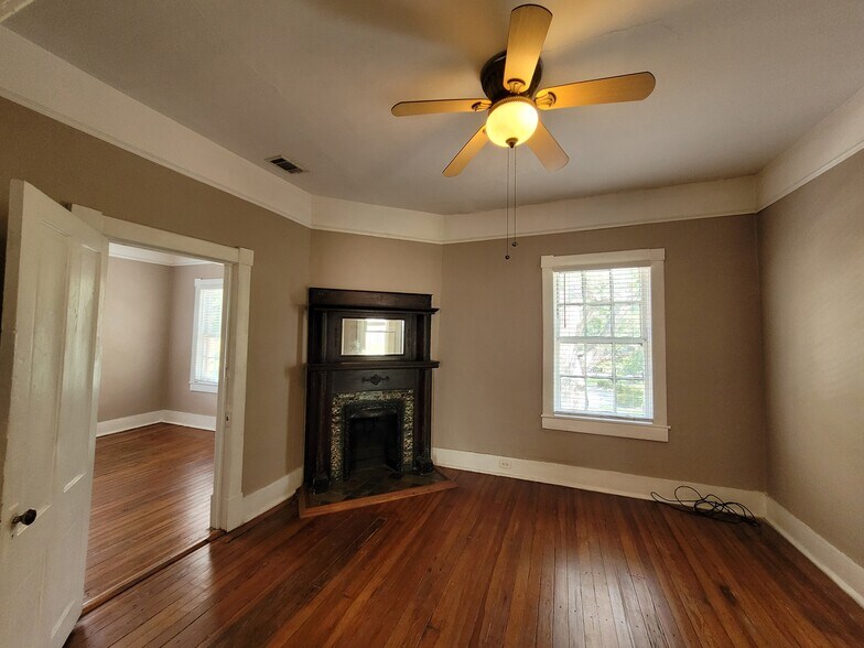 Front Parlor/Living Room w decorative fireplace - 1217 Java Pl