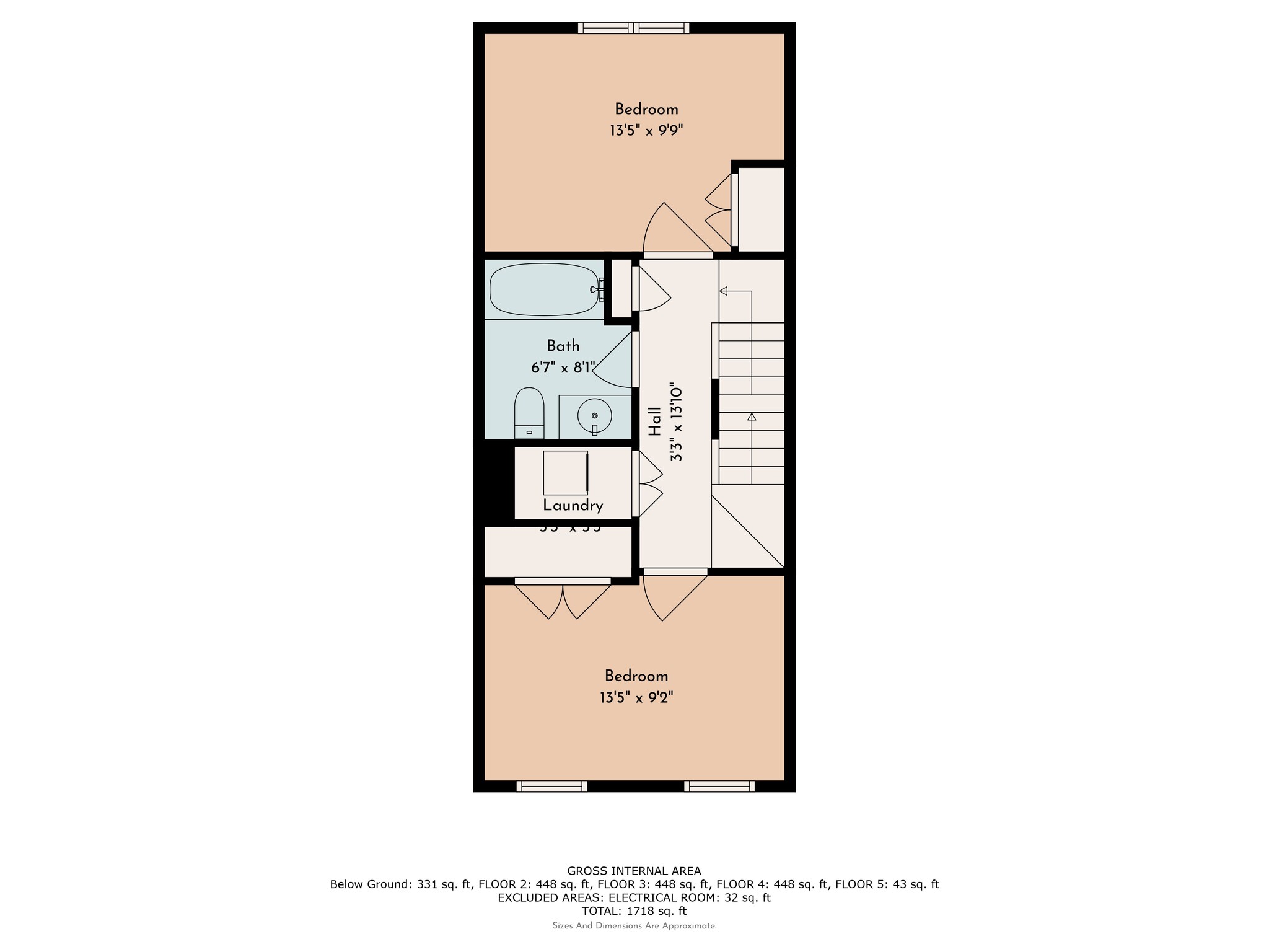 Floorplan - 3rd Floor - 1932 Alter St