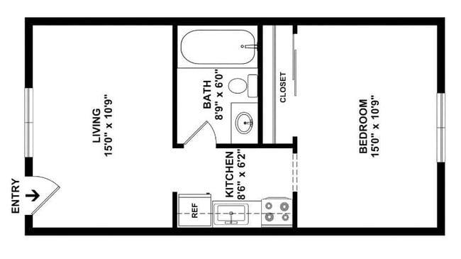 Floorplan - The Flats