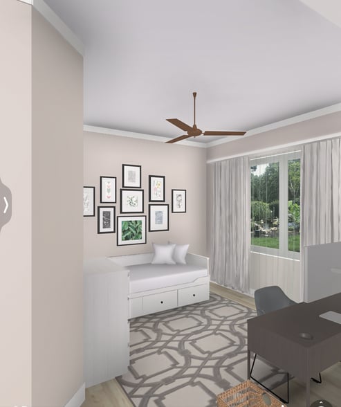 Secondary Office/Hobby/Guest Room - 407 Clubview Dr