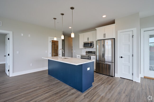 2 BR, 2 BA - 1315 SF Kitchen. - Gala Apartments & Townhomes