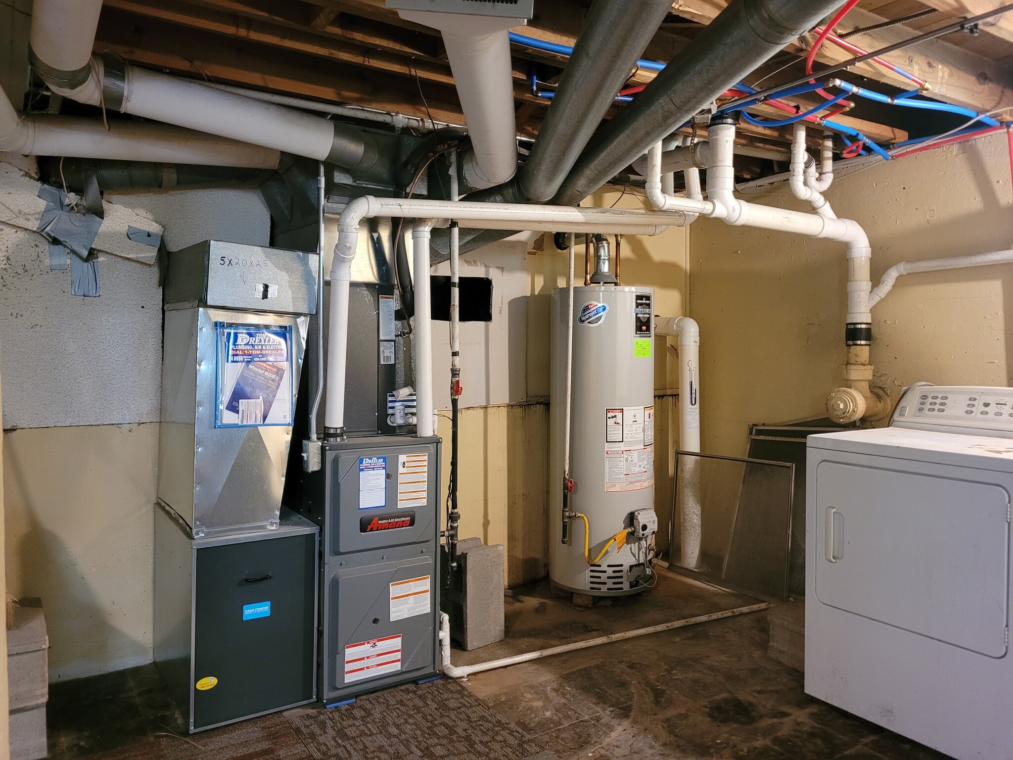 utility area - 8011 Greenway Dr