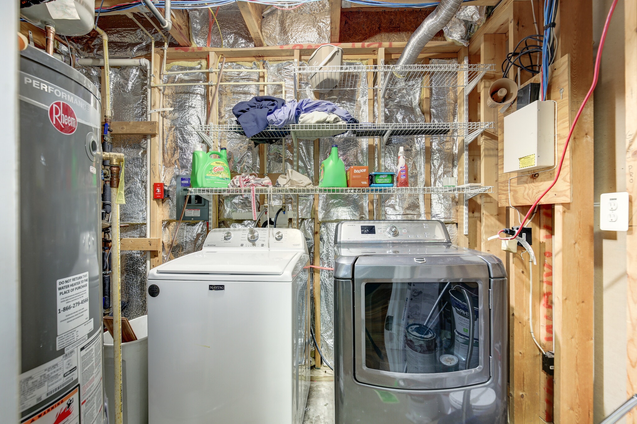 Washer and dryer (only to be used by one other roommate) - 4113 Windflower Way