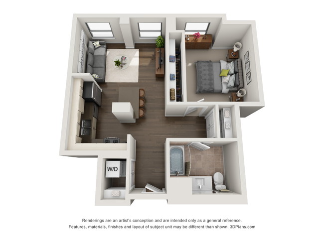 Floorplan - The Madison at Racine