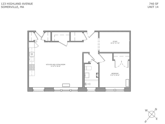 Floorplan - 123 Highland Avenue