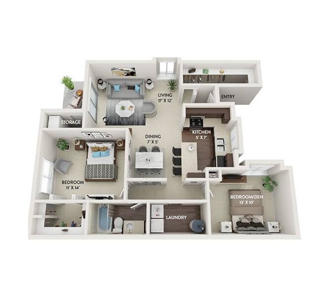 Floorplan - The Ascent at Farmington Hills
