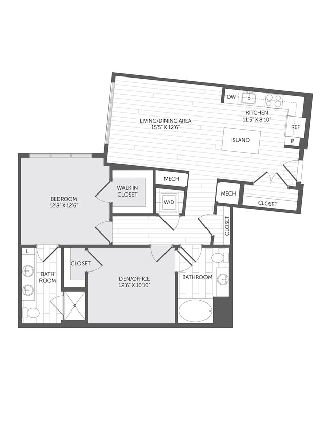 Floorplan - Windsor Marina Bay Apartments