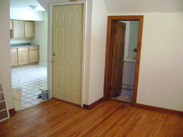 Apt Entrance View of Kitchen / Bath - 211 W Eureka St