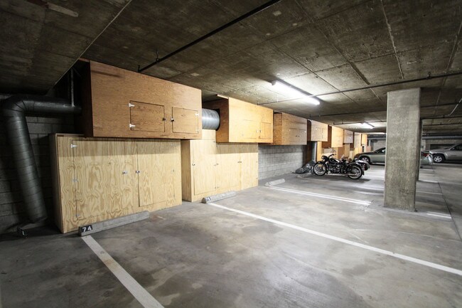 2 car, gated parking with extra storage. - 535 Esplanade
