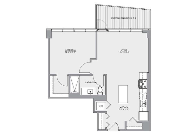 Floorplan - Centrum Wicker Park
