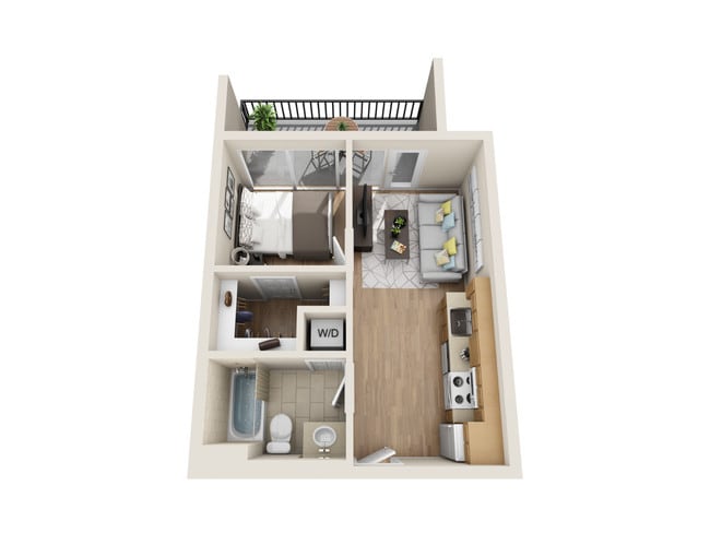 Layout B - Maya Apartments