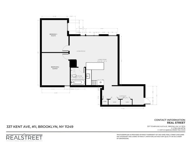 Floorplan - 337 Kent Avenue