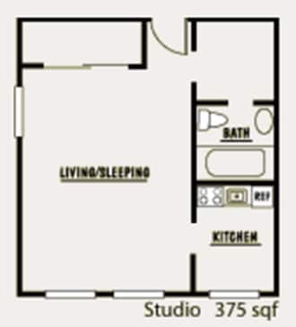 Floorplan - Olive Tower