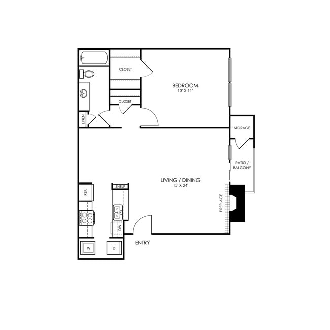 Floorplan - Knowlton Apartment Homes