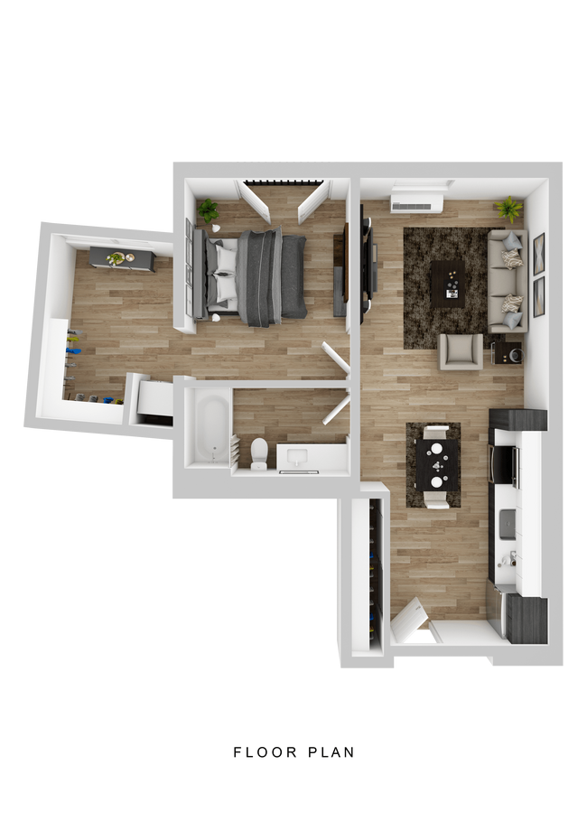 Floorplan - Hyas Point Apartments