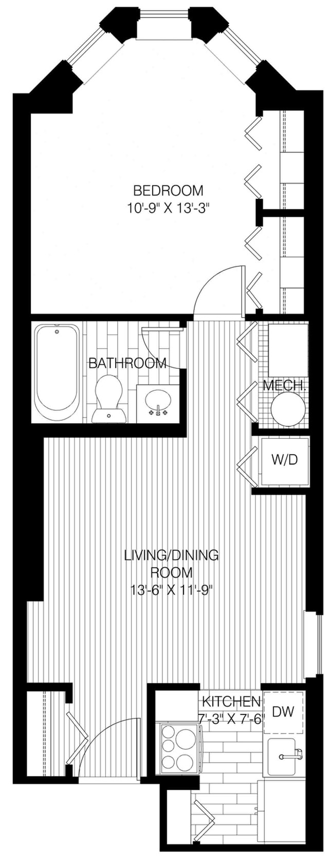 Floorplan - Trinity Row