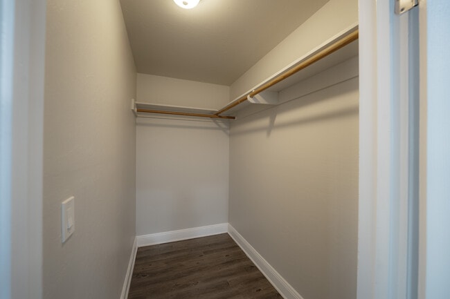 Palms #A-2 closet - Palms at the Pruneyard