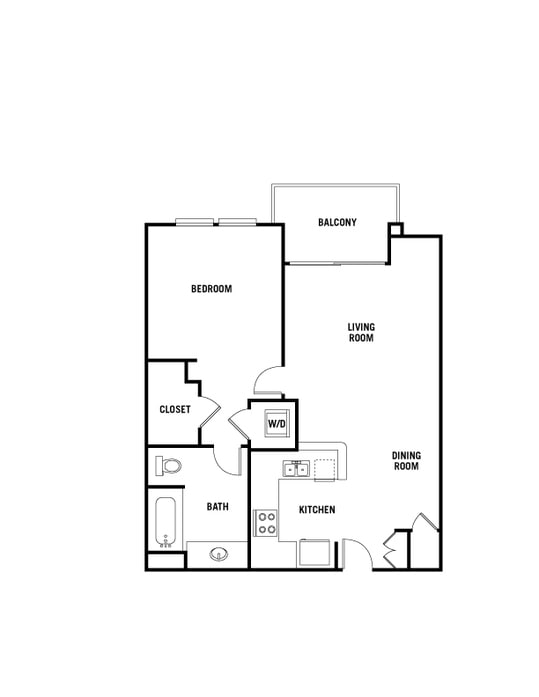 Floorplan - The Guild North Hollywood