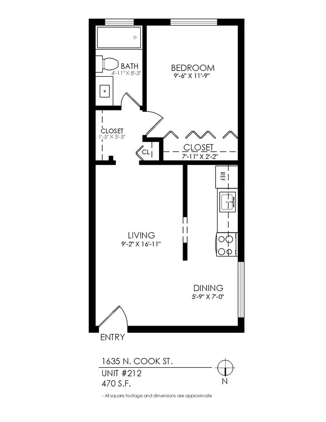 Floorplan - 1635 Cook