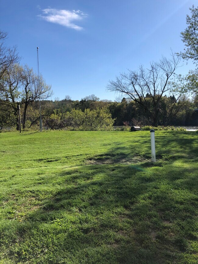 Backyard view - 3923 County Route 57