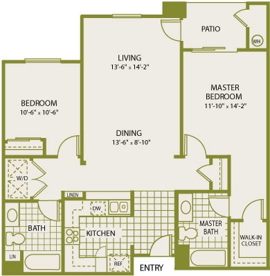 Floorplan - 55+ Remington at Ladera Ranch