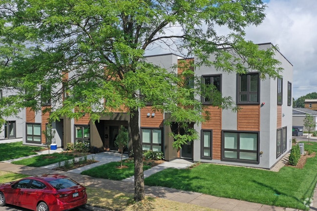Aerial Photo - Lowry Row Homes
