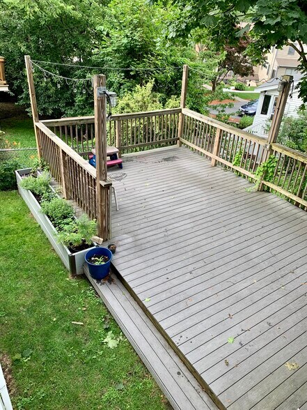 Back yard/deck - 16 Appleton Place