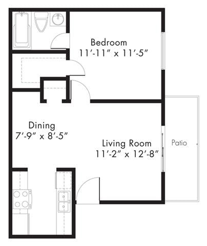 Floorplan - Aviare Place Apartments