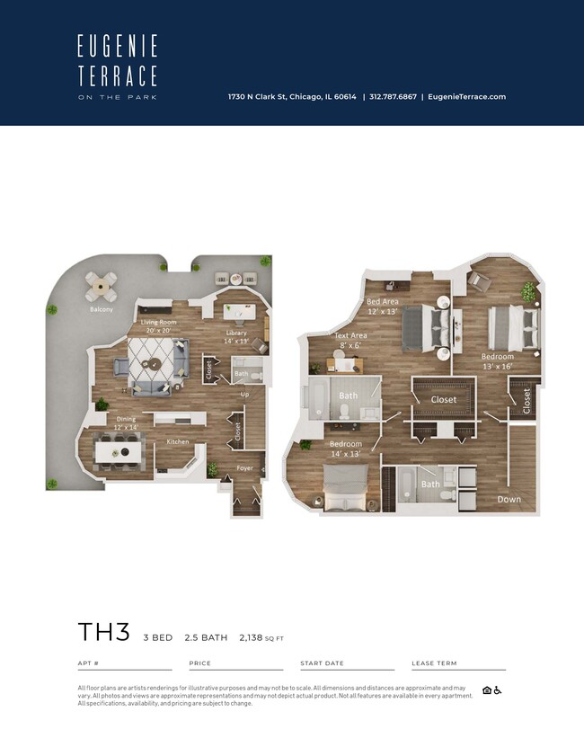 Floorplan - Eugenie Terrace on the Park